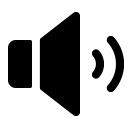 speaker high fill icon