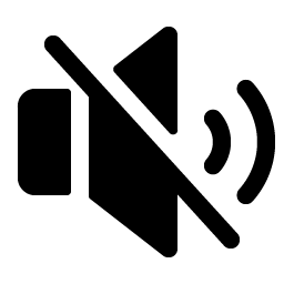 speaker slash fill icon