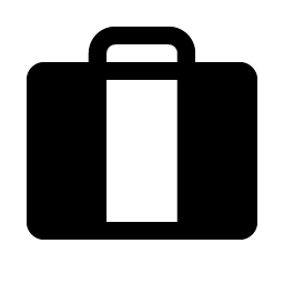 suitcase fill icon