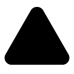 triangle fill icon