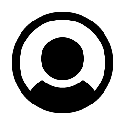 user circle fill icon