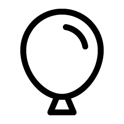 balloon light icon
