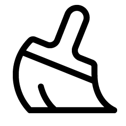 broom light icon