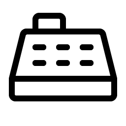 cash register light icon