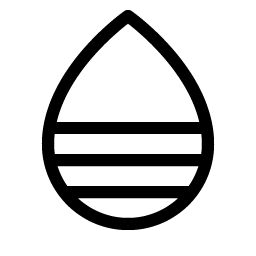 drop half bottom light icon