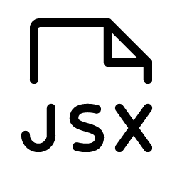 file jsx light icon