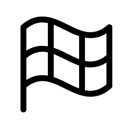 flag checkered light icon