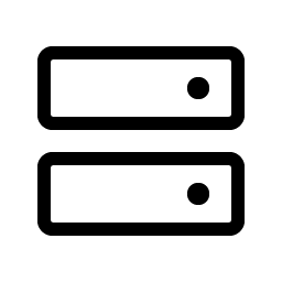 hard drives light icon