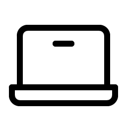 laptop light icon
