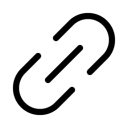 link simple light icon