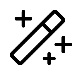 magic wand light icon