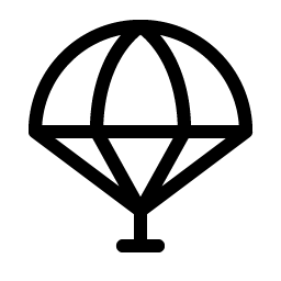 parachute light icon
