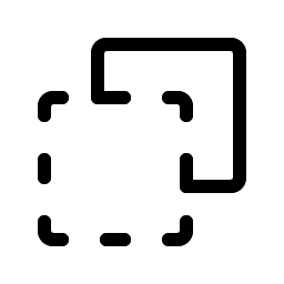 selection foreground light icon