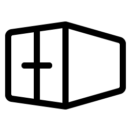 shipping container light icon