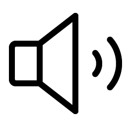 speaker high light icon