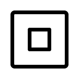 square logo light icon