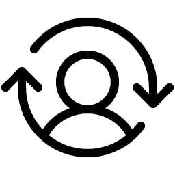 user switch light icon