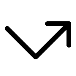 arrow elbow right icon