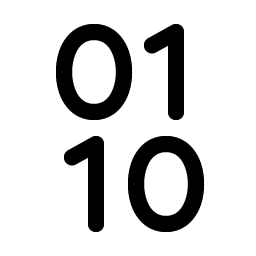 binary icon