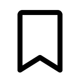 bookmark simple icon