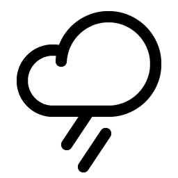 cloud rain icon
