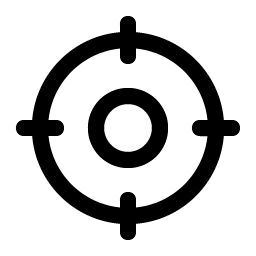 crosshair icon