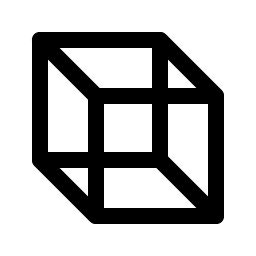 cube transparent icon