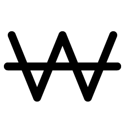 currency krw icon