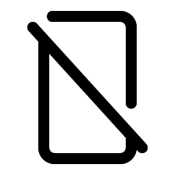 device mobile slash icon