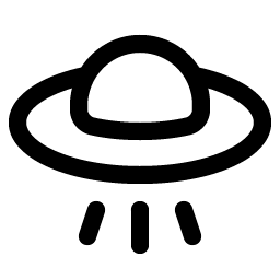 flying saucer icon