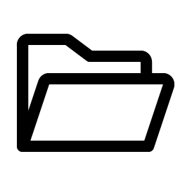 folder open icon