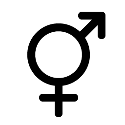 gender intersex icon