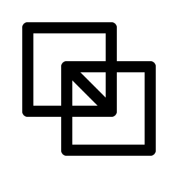 intersect square icon