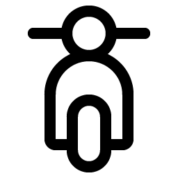 moped front icon