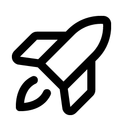rocket launch icon