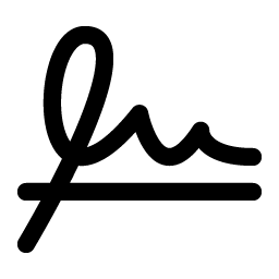 signature icon
