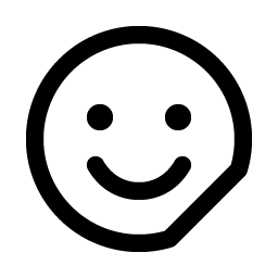 smiley sticker icon