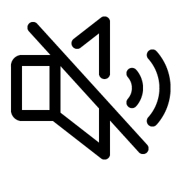 speaker slash icon