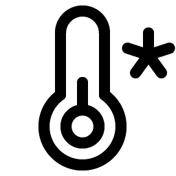 thermometer cold icon