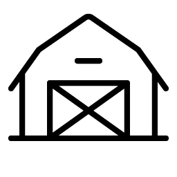 barn thin icon
