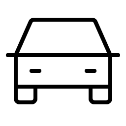 car thin icon
