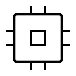 cpu thin icon