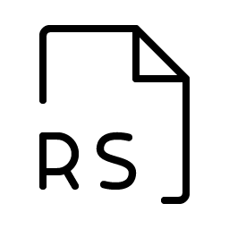 file rs thin icon