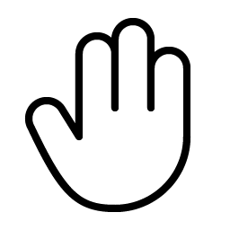 hand thin icon