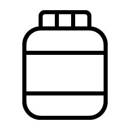 jar label thin icon