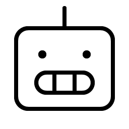 robot thin icon