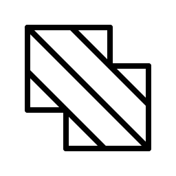 unite square thin icon