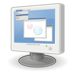 pc lcd monitor icon