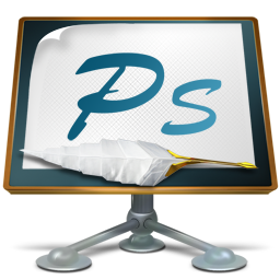 photoshop old school icon