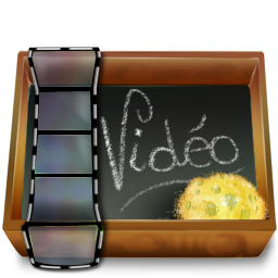 dossier ardoise vidéo icon